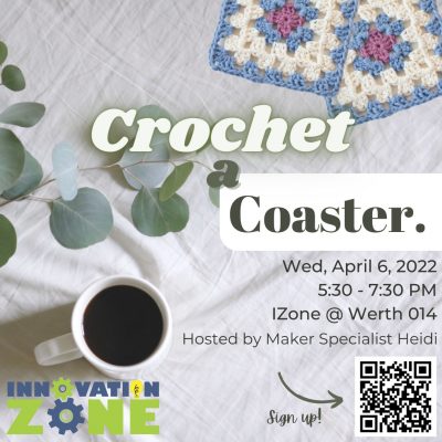 Crochet a Coaster graphic